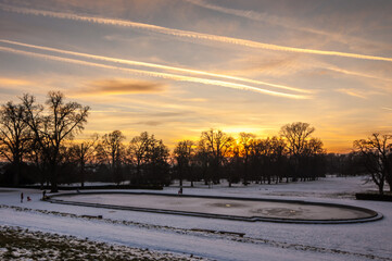 Slavkov - Z&aacute;meck&aacute; zahrada