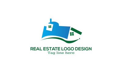 estate logo art design.