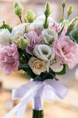 wedding bouquet of flowers
