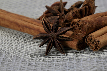 Cinnamon and star anise