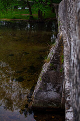 Roman Bridge in Bosnia and Herzegovina on the river Bosna