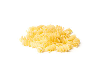 Pasta isolated on white background.