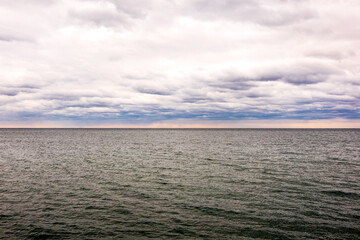 Clouds over the Lake Ontario