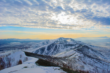 winter mountain landscape