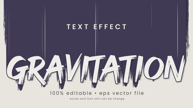 grunge Text Effect Design
