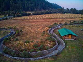 cabaña aerea