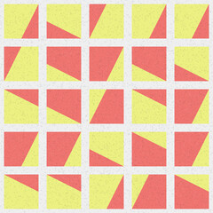 Abstract Geometric Pattern generative computational art illustration