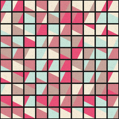 Abstract Geometric Pattern generative computational art illustration