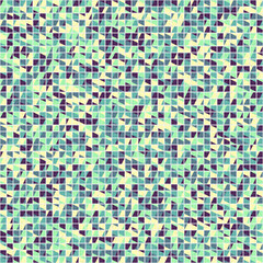 Fototapeta premium Abstract Geometric Pattern generative computational art illustration