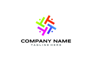 Letter T Corporate Company Logo