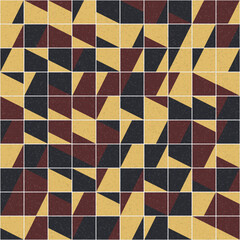 Abstract Geometric Pattern generative computational art illustration