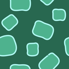 Simple abstract shape repeat pattern design