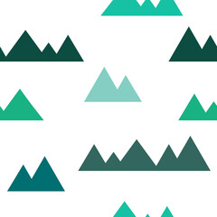 Simple geometric shape repeat pattern design