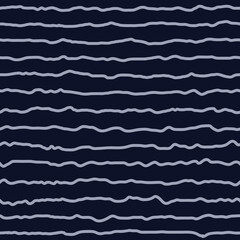 Simple scribble line repeat pattern design