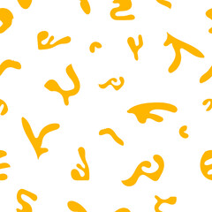 Simple abstract object repeat pattern design