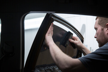 Tinting of car windows.Window film for car.