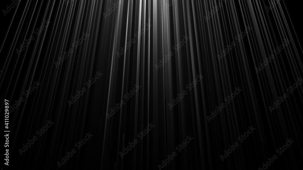 Poster 3d abstract simple geometric background with multicolor rectangles like elongated light bulbs flashi