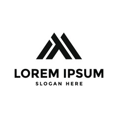 MM MT TM MMT MTM Modern simple Logo Design Vector