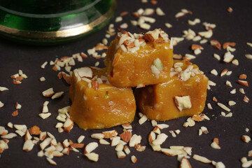 desi sweets with dry fruits