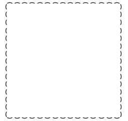 Frame black dotted line break. Line to the cutting edge. Sale, background, ticket, coupon