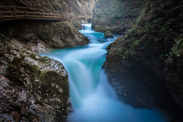 Vintgar gorge near Bled, Slovenia
