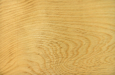 Fototapeta na wymiar Yellow plywood textures with wavy stripes