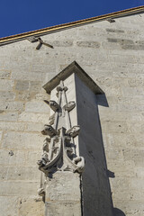 Saint Redegund Church at Giverny (Eglise sainte Radegonde, XI - XVI century). Monet family tomb in...