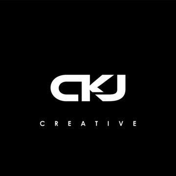 CKJ Letter Initial Logo Design Template Vector Illustration