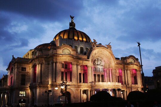 The Palace Of Fine Arts Of Mexico