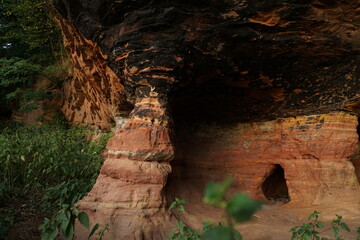 Eine kleine Höhle in Homburg