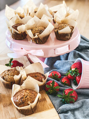 cupcakes and fruit cake 