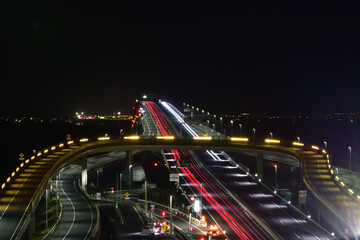 海ほたるパーキングエリア夜景