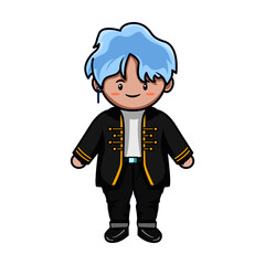 cute korean boyband style