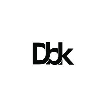 dbk letter original monogram logo design