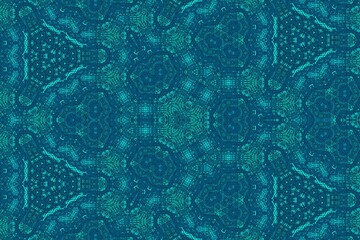 close up of a blue and green background