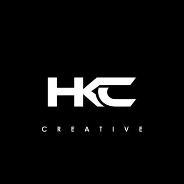 HKC Letter Initial Logo Design Template Vector Illustration