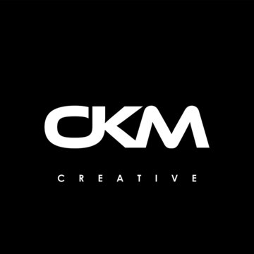 OKM Letter Initial Logo Design Template Vector Illustration