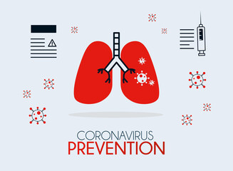 coronavirus prevention and lungs and injection vector design