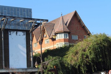 house in the village