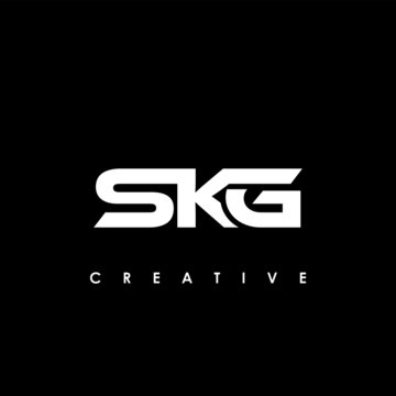 SKG Letter Initial Logo Design Template Vector Illustration