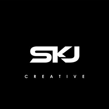SKJ Letter Initial Logo Design Template Vector Illustration