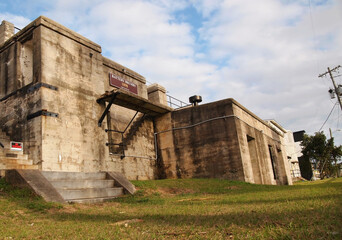 Fototapeta na wymiar Fort Screven Battery Brumby On Tybee Island