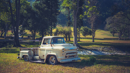 Old Vintage Van