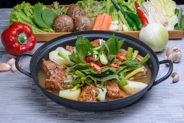Korean style stew 1 - Gamja Tang