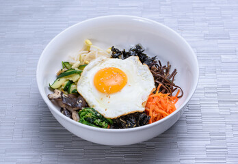 Rice bowl with vegetables and meat 2 - Bibimbap