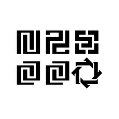 Modern vector graphic for Business logo, Perfect  for any company or business icon.