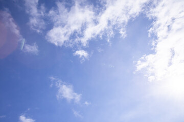 綺麗な青空の写真
