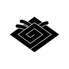 稲妻紋・変わり稲妻菱（かわりいなづまびし）