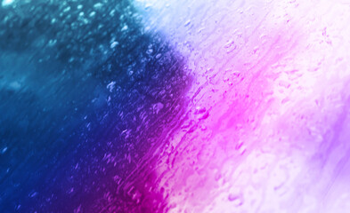 Fototapeta premium gradient blue and pink,purple with dew drop abstract background