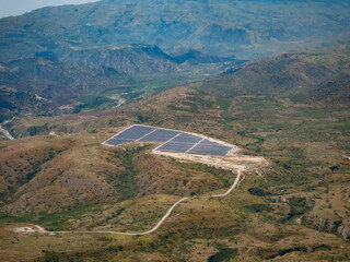 Solar power plant on Mindanao, Philippines